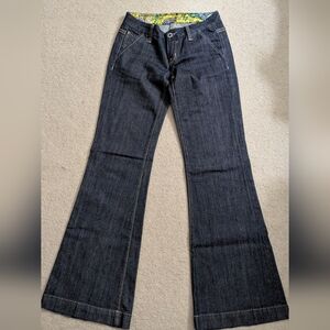 Miss Me Dark Blue Flare Jeans